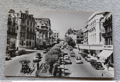G786, Cpsm 1958, Biarritz, place Clémenceau, Pyrénées atlantiques 64