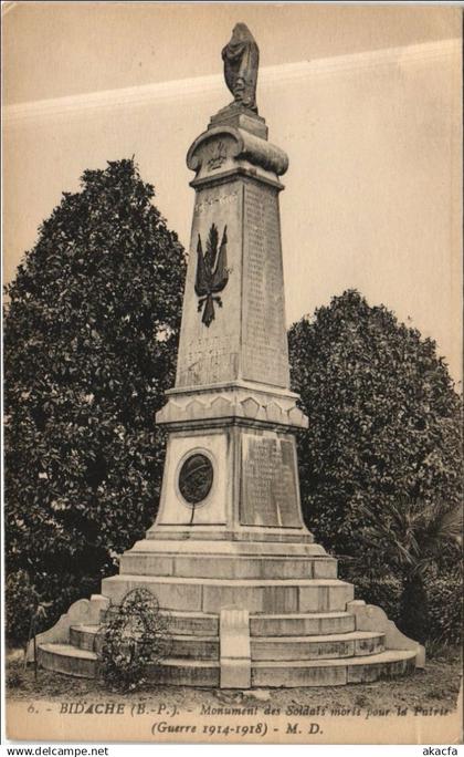 CPA BIDACHE Monument des Soldats Morts pour la Patrie (1163754)