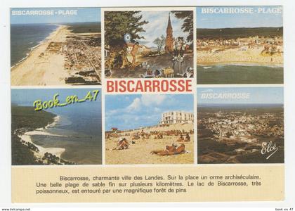 {92020} 40 Landes Biscarrosse , multivues ; Biscarrosse Plage , divers aspects
