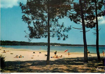 CPM Biscarrosse Landes Le Lac La Plage de Navarosse
