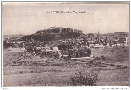 6. BITCHE (Moselle) - Vue générale