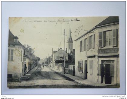 BIZANOS  :  Rue  Principale   1907
