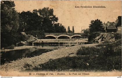 CPA Env. de PAU - Bizanos - Le Pont sur l'Ousse (450385)