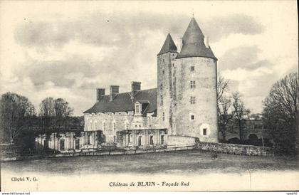 CPA Chateau De Blain Facade Sud