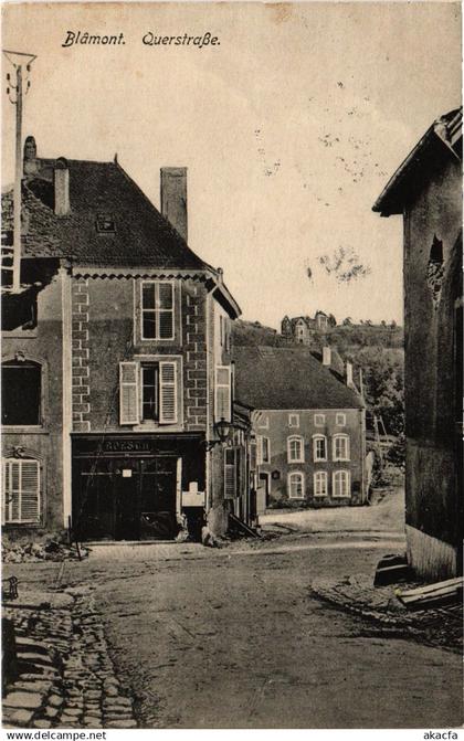 CPA Blamont Querstrasse (1470648)
