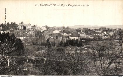 CPA Blamont Vue Generale