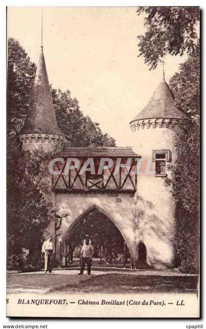 Blanquefort CPA Chaetau Breillant (cote du parc)