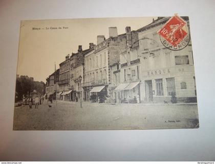 6aqn -  CPA - BLAYE - le cours du port -  [33] Gironde -