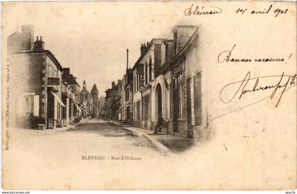 CPA Bleneau Rue d'Orleans (1478816)
