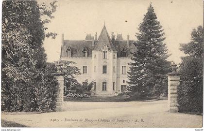 Environs de Bléré - Château de Fontenay
