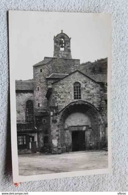 Cpsm 1949, Blesle, église romane, haute Loire 43