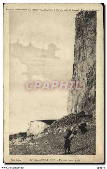CPA Bois De Cise Falaises Vers Ault