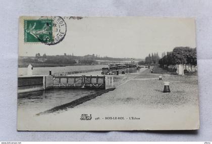 Bois le Roi, l'écluse, Seine et Marne 77