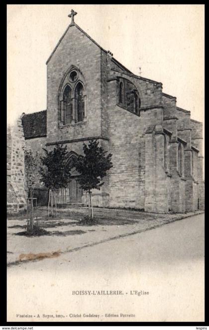 95 - BOISSY L'AILLERIE -- L'Eglise