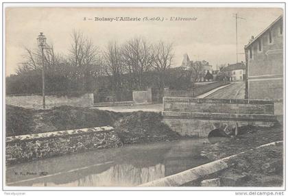 CPA BOISSY L'AILLERIE - L'ABREUVOIR