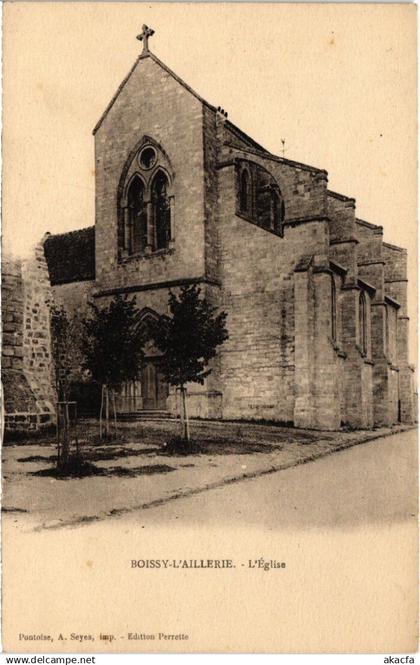 CPA Boissy l'Aillerie L'Eglise FRANCE (1332653)
