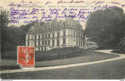 CPA Boissy Saint Leger Chateau du Piple Facade principale