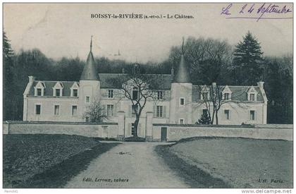 BOISSY-LA-RIVIÈRE  - Le Château