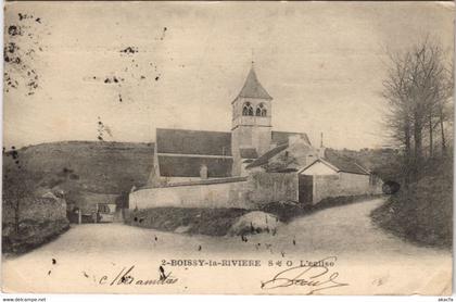 CPA BOISSY-la-RIVIERE L'Eglise (806752)