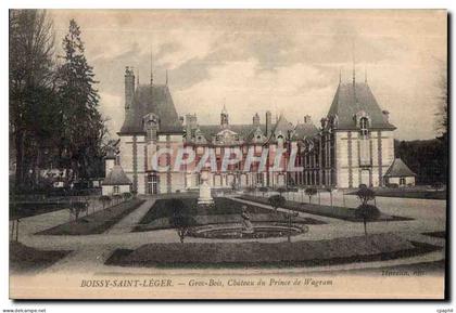 CPA Boissy Saint Leger Gros Bois Chateau du Prince de Wagram