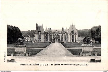 CPA Boissy Saint Leger La Chateau de Grosbois (Facade principale)