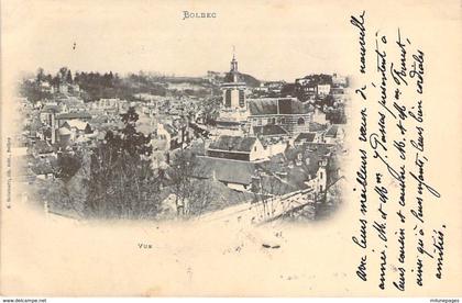 76 SEINE Maritime  Vue générale de BOLBEC carte nuage précurseur