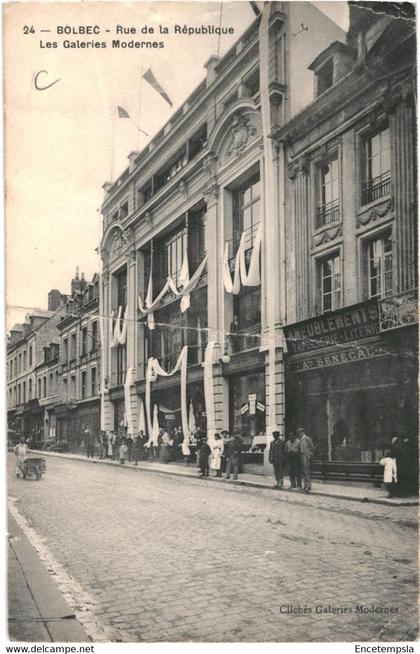 CPA-Carte postale  France  Bolbec- Rue de la République Galeries modernes VM50585