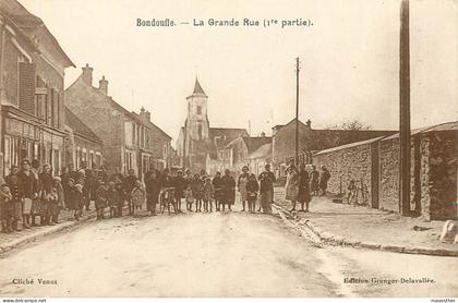BONDOUFLE la Grande rue (1ère partie)