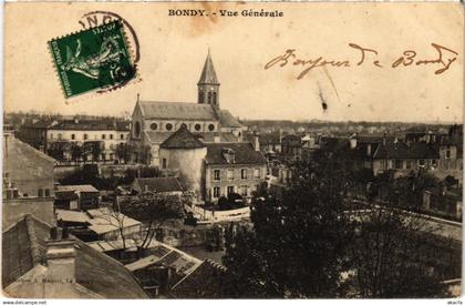 CPA Bondy vue generale (1360897)