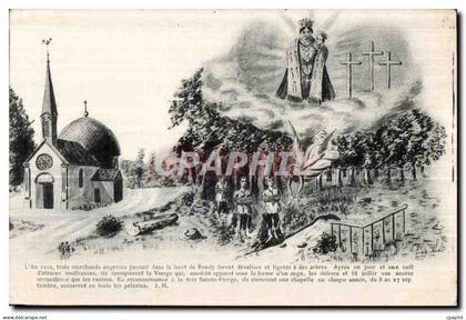 CPA Trois Marrchands Angevins Passant Dans la Foret de Bondy Ange Angel