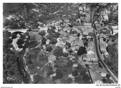 CAR-AEAP8-0538-74 - BONNE-SUR-MENOGE - Vue aérienne - Basse-bonne - Pont sur la menoge