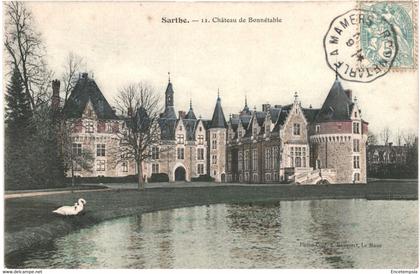 CPA Carte Postale  France-Bonnetable Son château VM45674