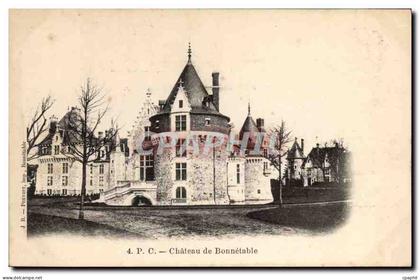 CPA Chateau de Bonnetable