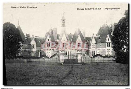 CPA Chateau de Bonnetable Facade principale