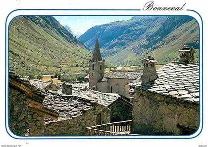 Carte Postale - 73 - Bonneval sur Arc - Accueillant village aux toits chargés de Lauzes - CPM - Voir Scans Recto-Verso -