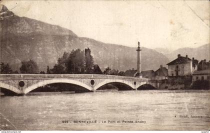 CPA Bonneville Le Pont et Pointe Andey
