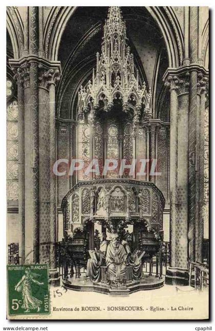 CPA Bonsecours Eglise La Chaire