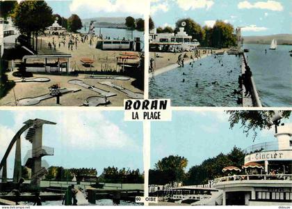 60 - Boran sur Oise - La Plage - Multivues - CPM - Voir Scans Recto-Verso