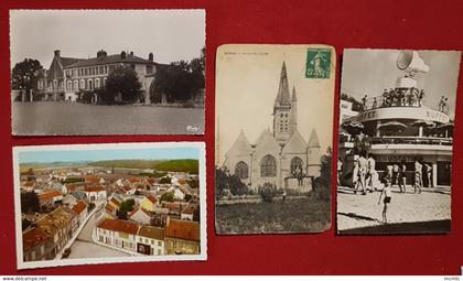 9 cartes -  Boran sur Oise    -( 60. Oise)