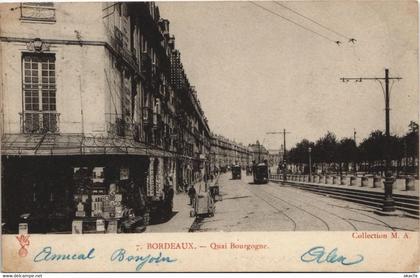 CPA BORDEAUX-Quai Bourgogne (28096)