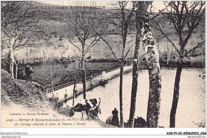 ACKP1-22-0019 - barrage de BOSMELEAC - la ligue - la bretagne pittoresque