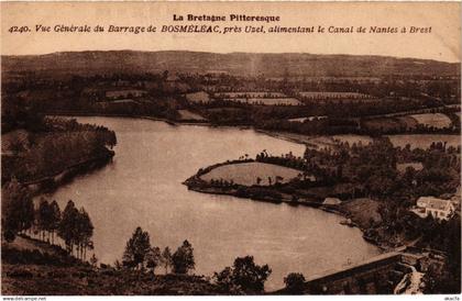 CPA Vue générale du Barrage de Bosméléac - pres Uzel (381584)