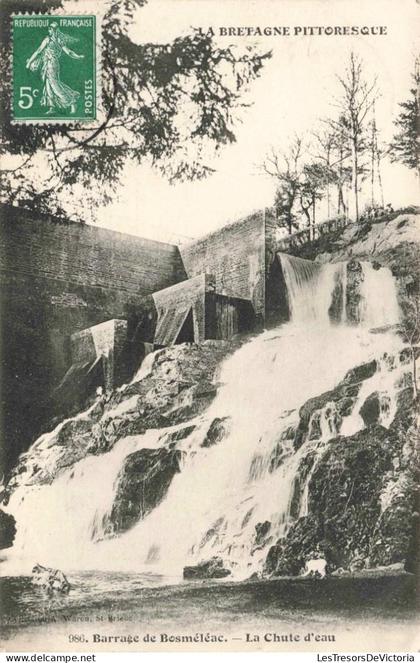 FRANCE - Bosméléac - Barrage de Bosméléac - La chute deau - Carte Postale
