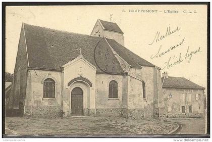 - CPA 95 - Bouffémont, l'église