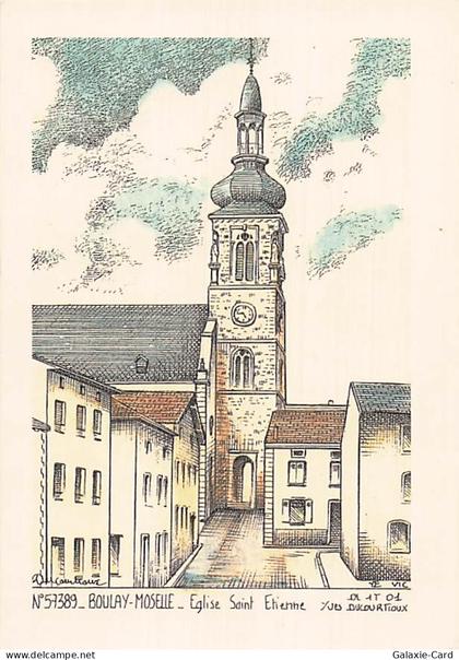57 BOULAY MOSELLE EGLISE SAINT ETIENNE