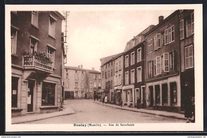 CPA Boulay /Moselle, Rue de Sarrelouis