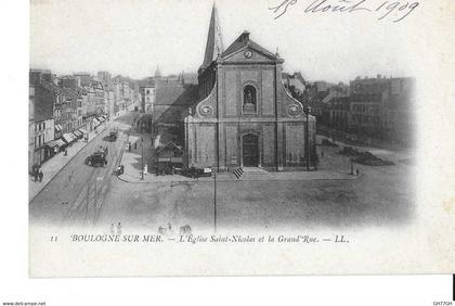CPA BOULOGNE-SUR-MER 1909