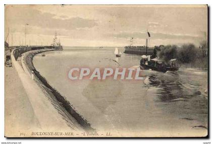 CPA Boulogne sur Mer L'Isabelle