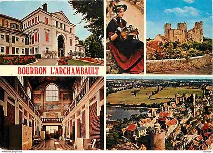 03 - Bourbon l'Archambault - Multivues - Folklore - CPM - Voir Scans Recto-Verso