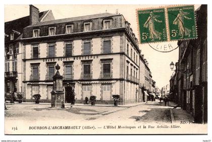 Bourbon l'Archambault - Hôtel Montespan